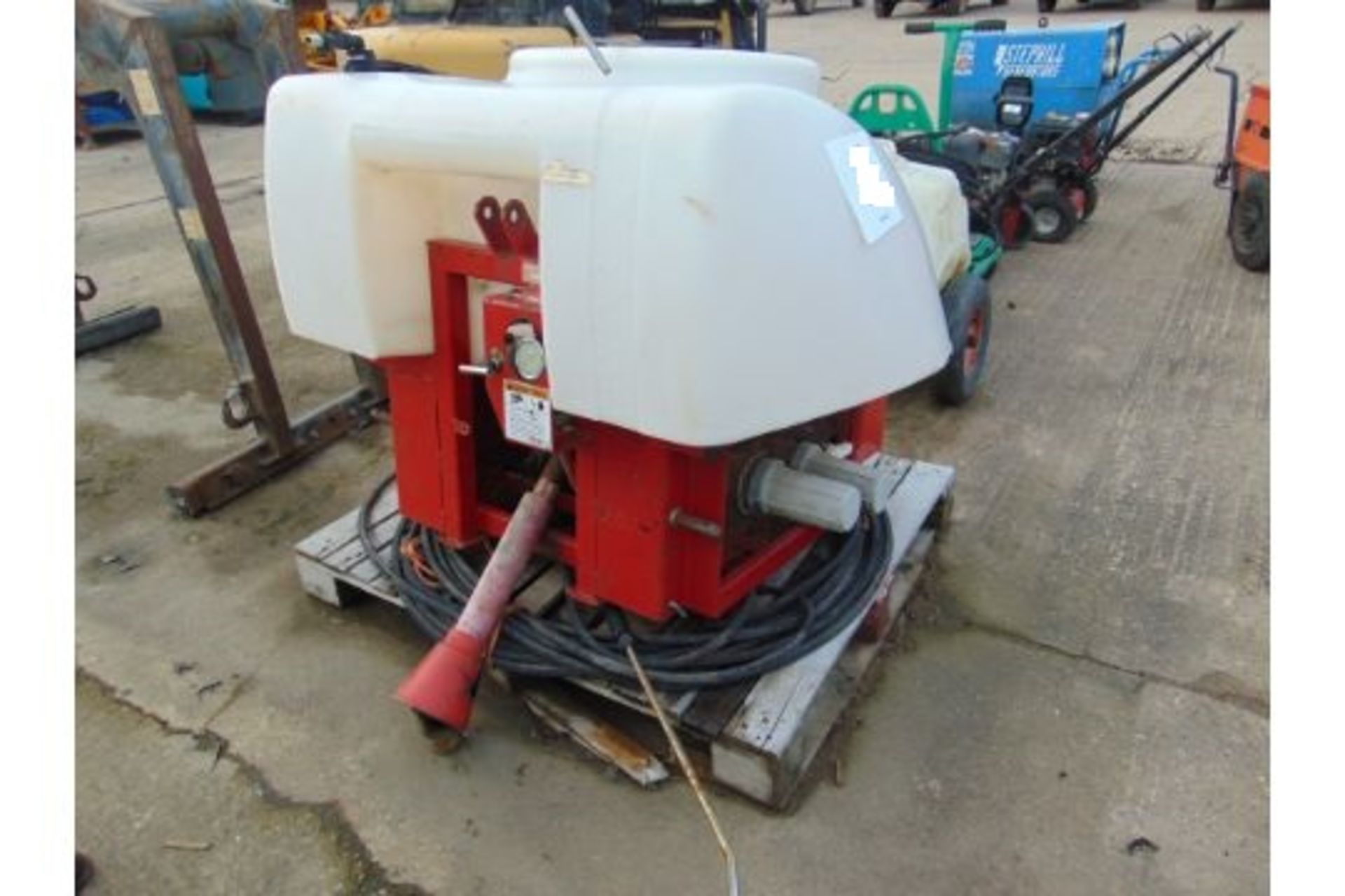 Rogers 3pt Linkage Tractor Mounted PTO Pressure Washer c/w Hose etc as shown