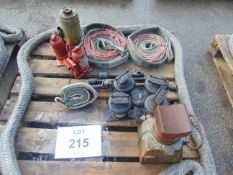 Recovery Equipment inc Kinetic Recovery Rope 20 Tonne Hydraulic Jack Land Rover Jacks etc