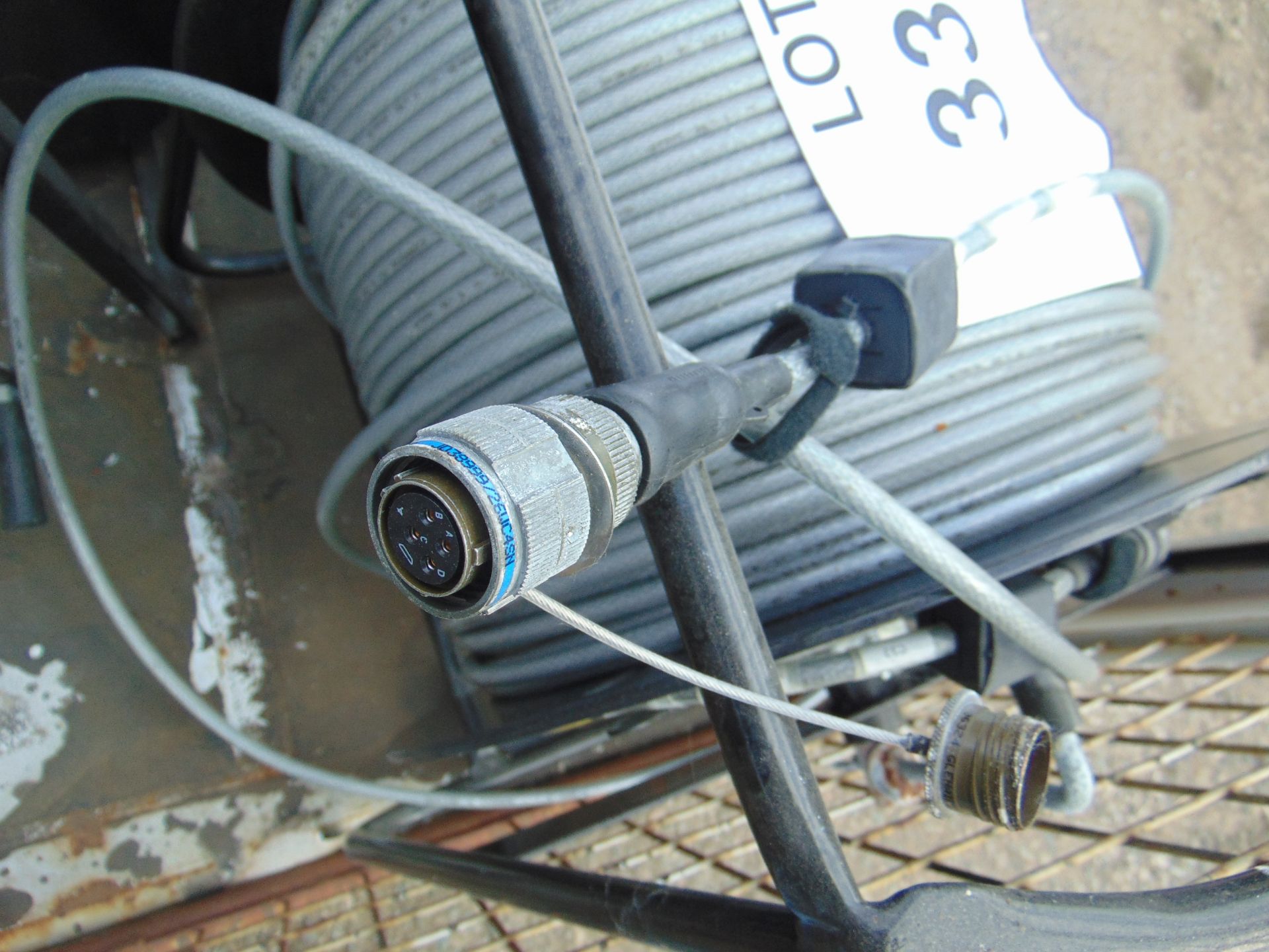 Unissued Cable Reel of Armoured Cable as shown Very Long - Image 2 of 3