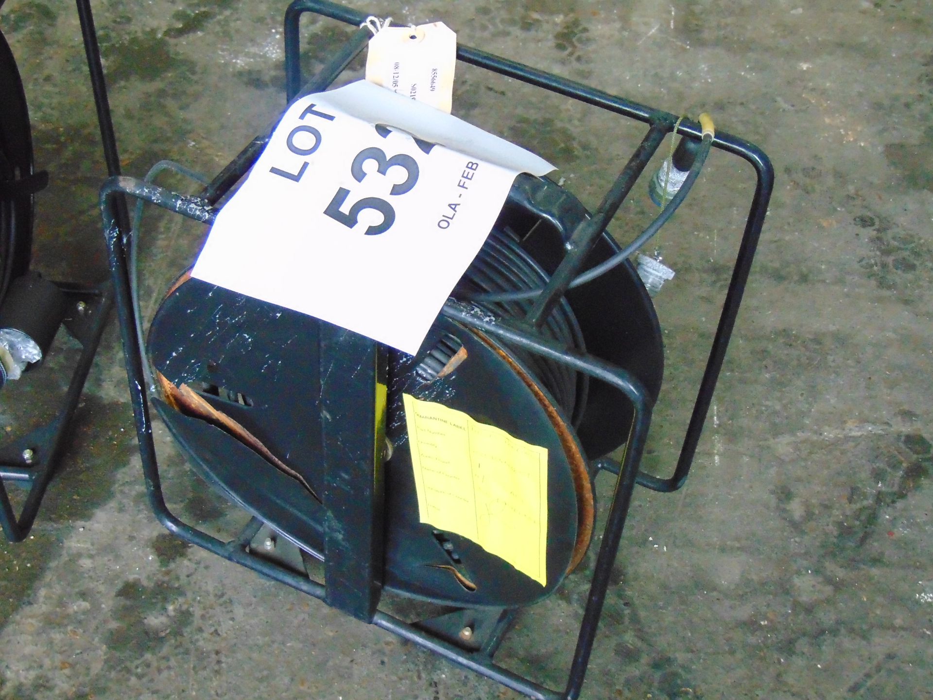 UNISSUED PORTABLE CABLE REEL - Bild 3 aus 5