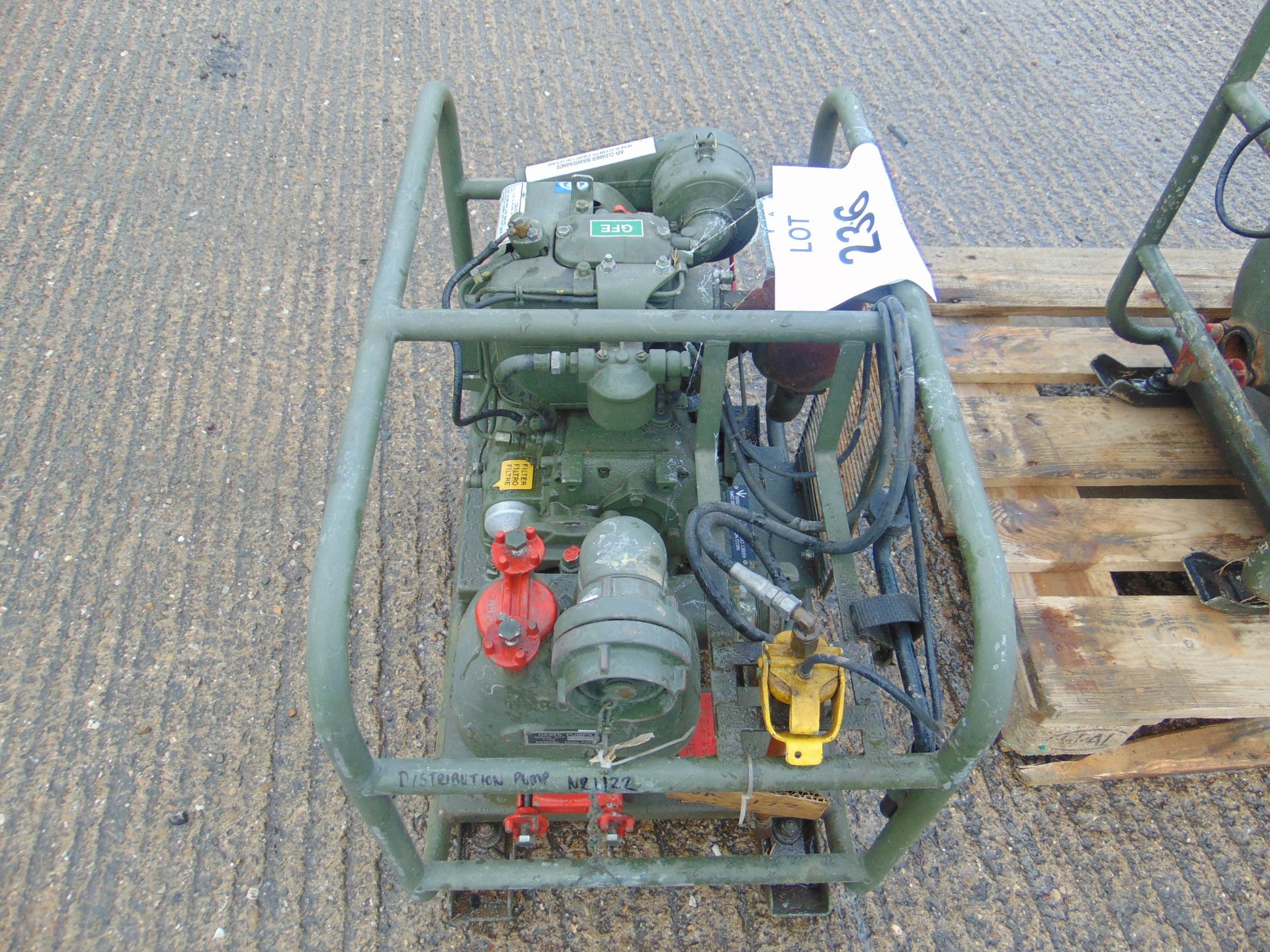 Lister Gilks Diesel water Pump from MoD, as shown - Image 2 of 3