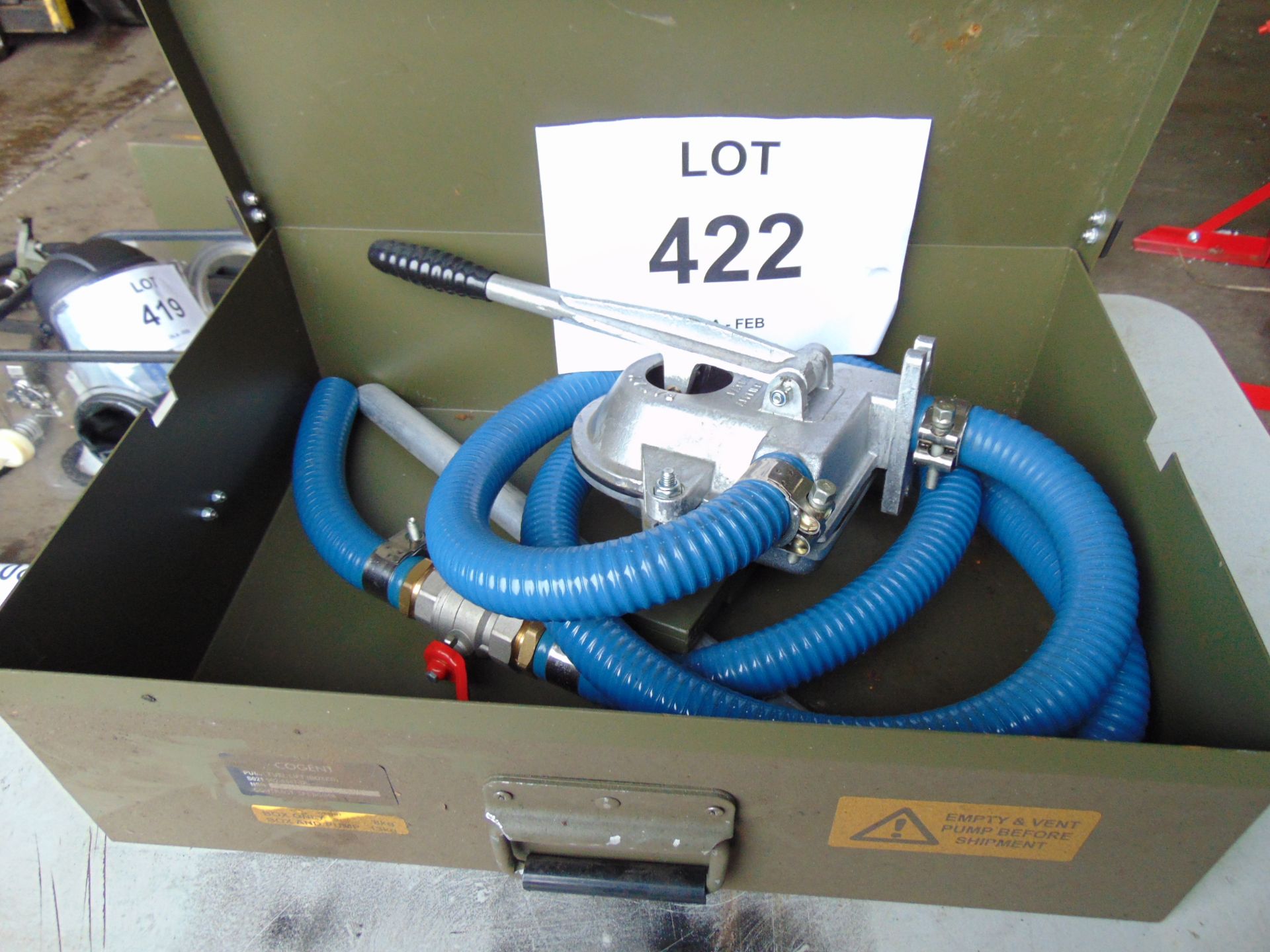 New Unissued Patay Refuelling pump set
