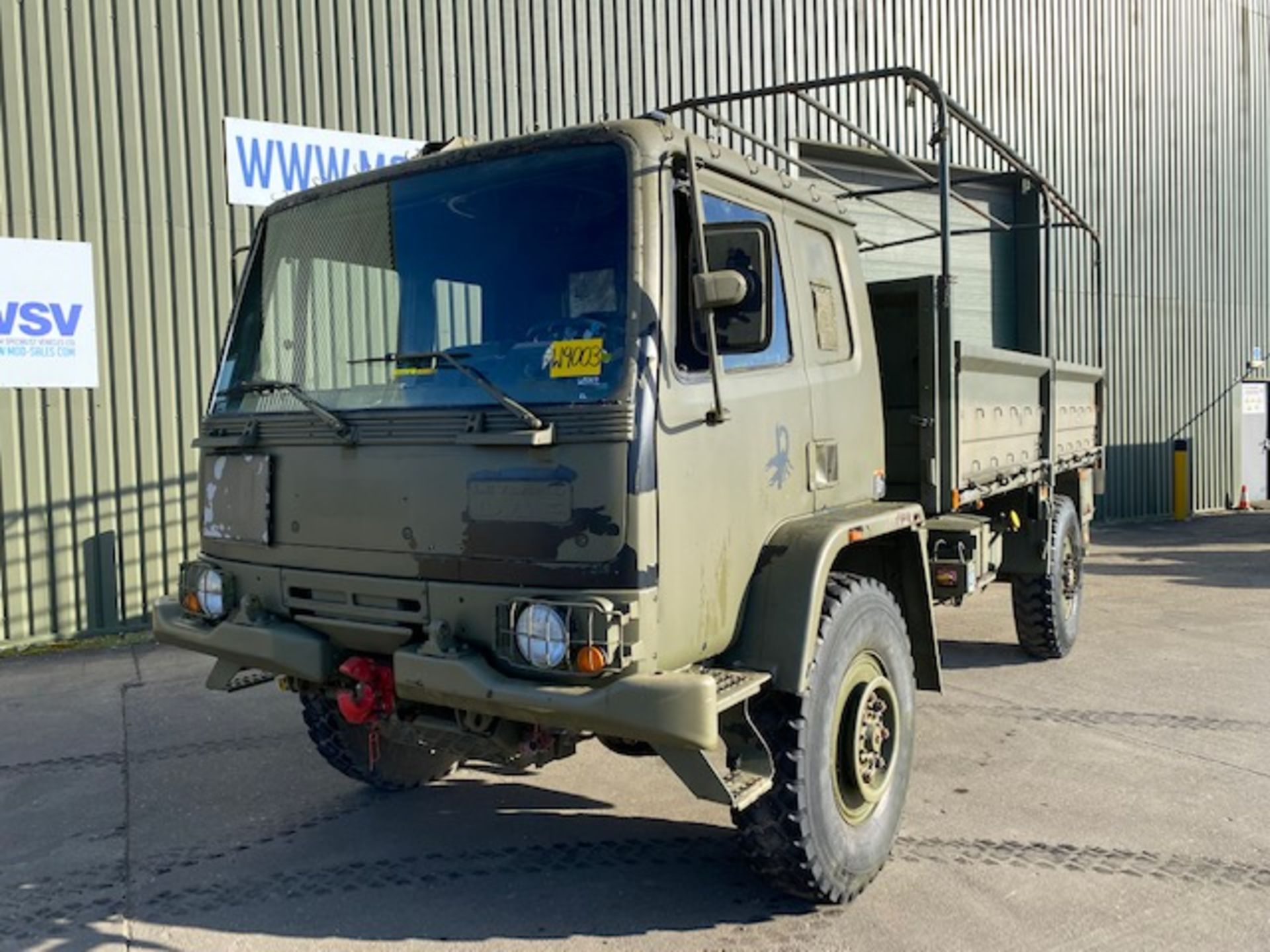 Left Hand Drive Leyland Daf 45/150 4 x 4 fitted with Hydraulic Winch ( operates Front and Rear ) - Image 21 of 27