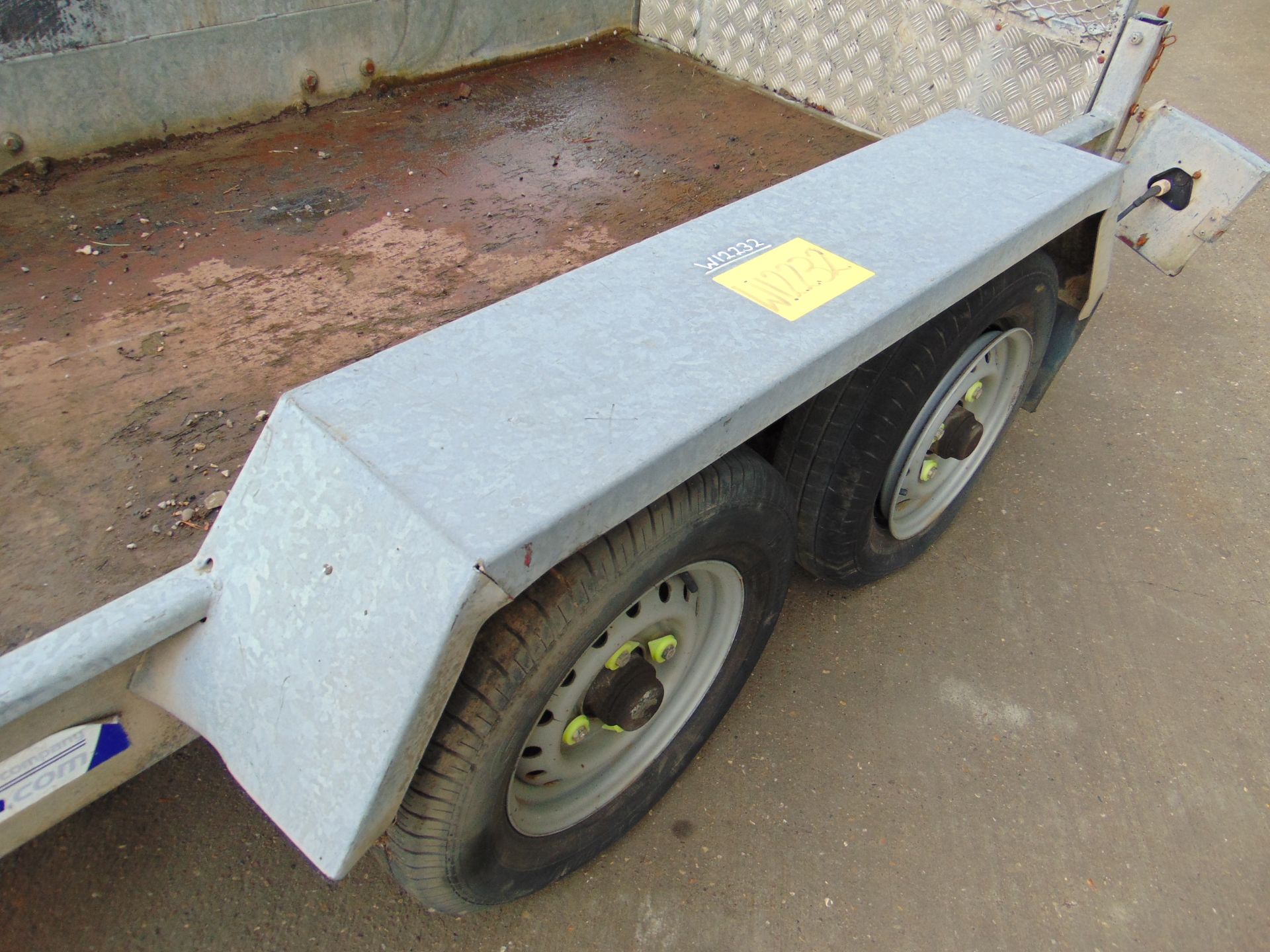 Indespension 2.7 Tonne Twin Axle Plant Trailer C/W Ramps - Image 14 of 15