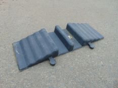 17 x Heavy Duty 2-Channel Cable Protection Ramps