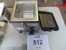 1X BRITISH ARMY VEHICLE COOKING VESSEL (BV) FOR FOOD PREPARATION IN VEHICLES BOILING WATER 28 VOLT