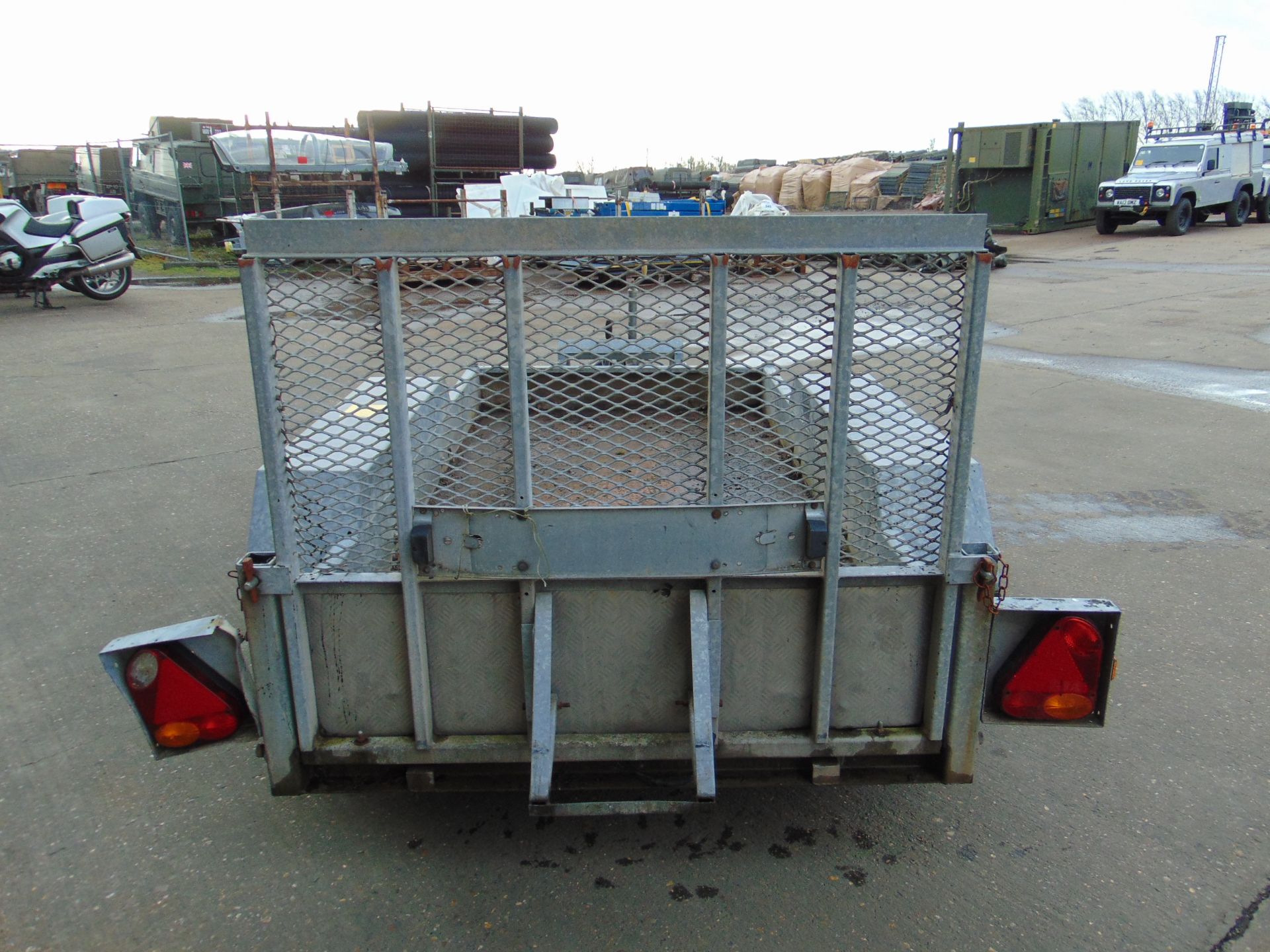 Indespension 2.7 Tonne Twin Axle Plant Trailer C/W Ramps - Image 8 of 15