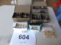 Spare bulb and fuse sets for Daf 4x4 and 6x4 Trucks as shown