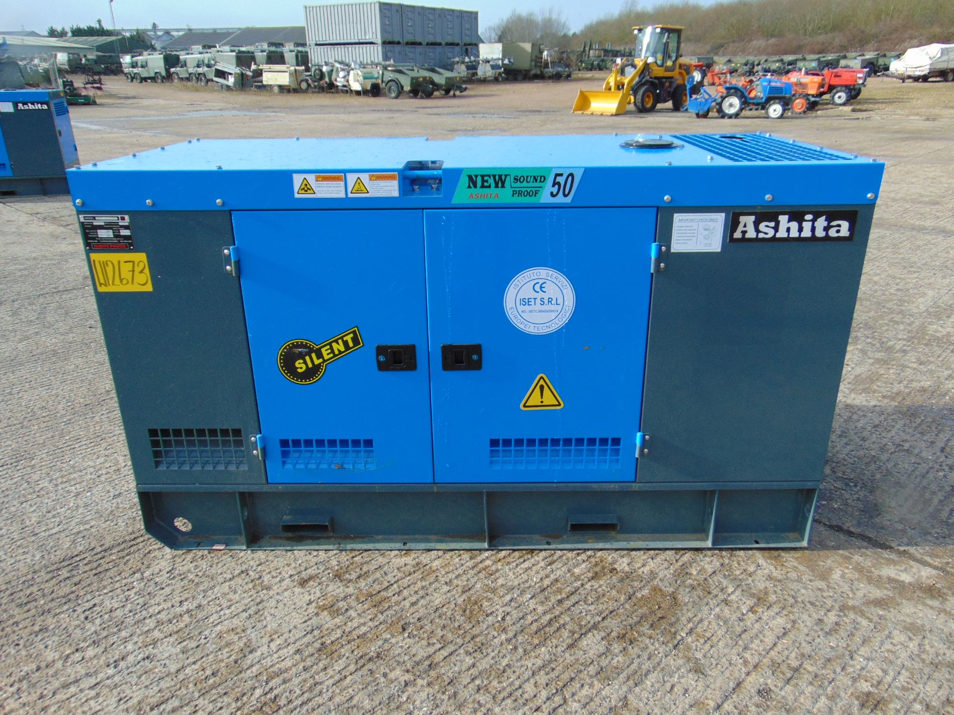 2021 UNISSUED 50 KVA 3 Phase Silent Diesel Generator Set - Image 4 of 18