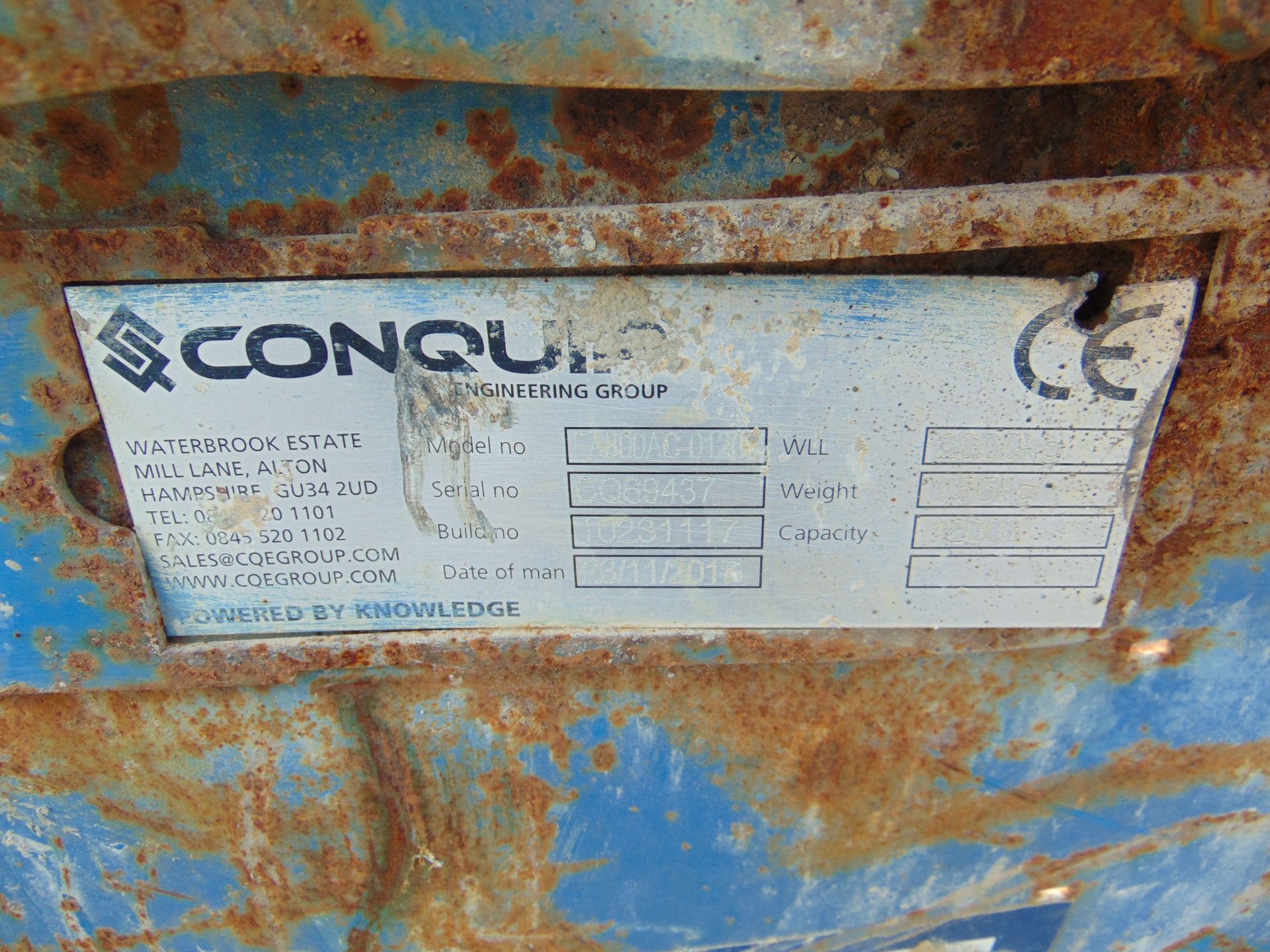 Conquip Forklift / Telehandler Tipping Skip - Image 4 of 4