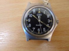 CWC W10 British Army Service Watch Nato Marks Dated 2005, Water Resistant to 5 ATM