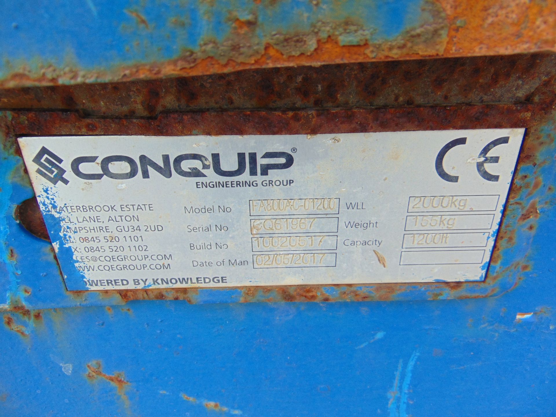 Conquip Forklift / Telehandler Tipping Skip - Image 4 of 4