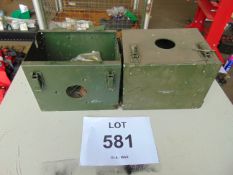 2 x Land Rover Wing Boxes as shown