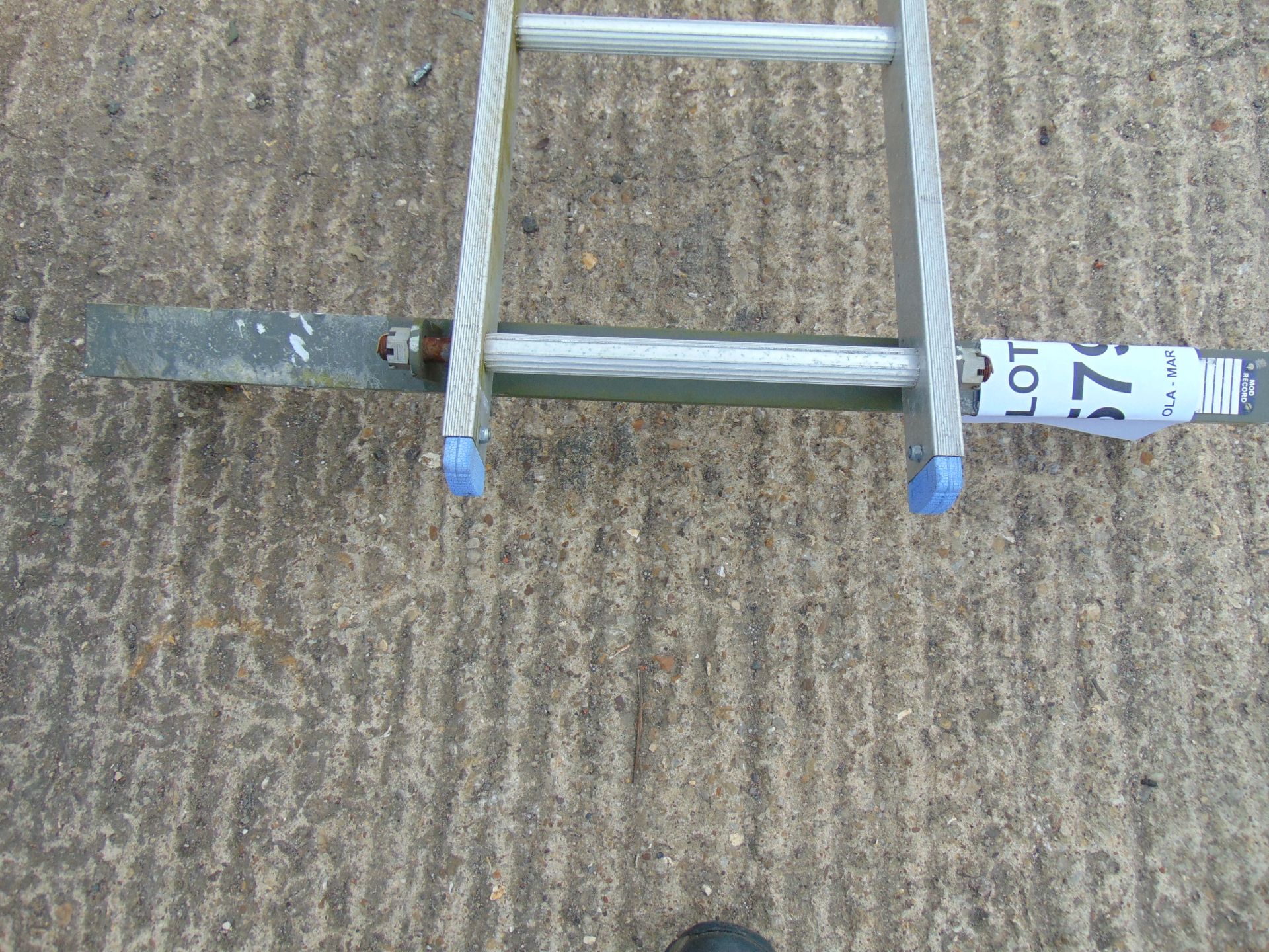 Aluminium 5ft 6ins Roof Access Ladder as shown - Image 3 of 3