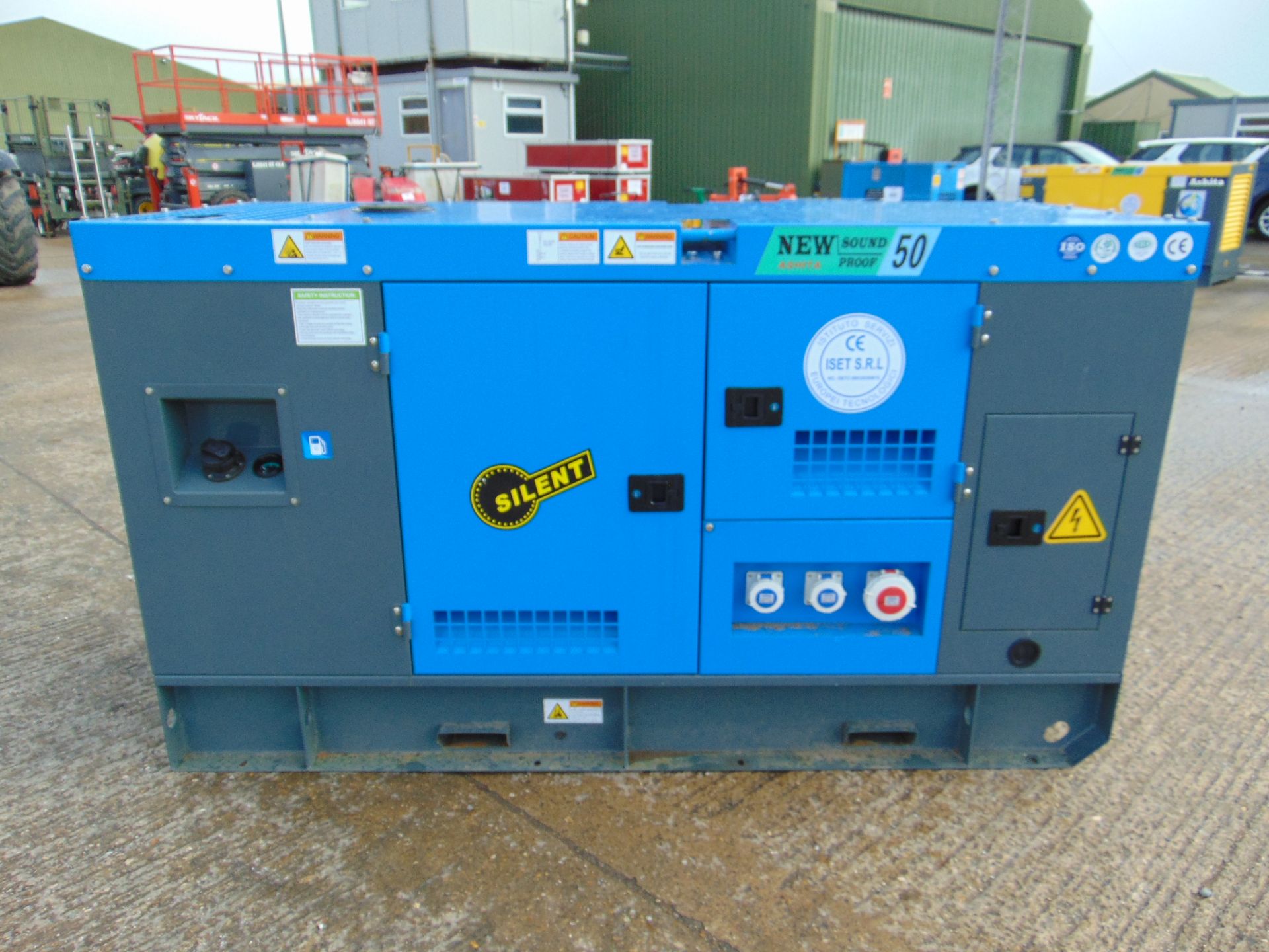 2021 UNISSUED 50 KVA 3 Phase Silent Diesel Generator Set