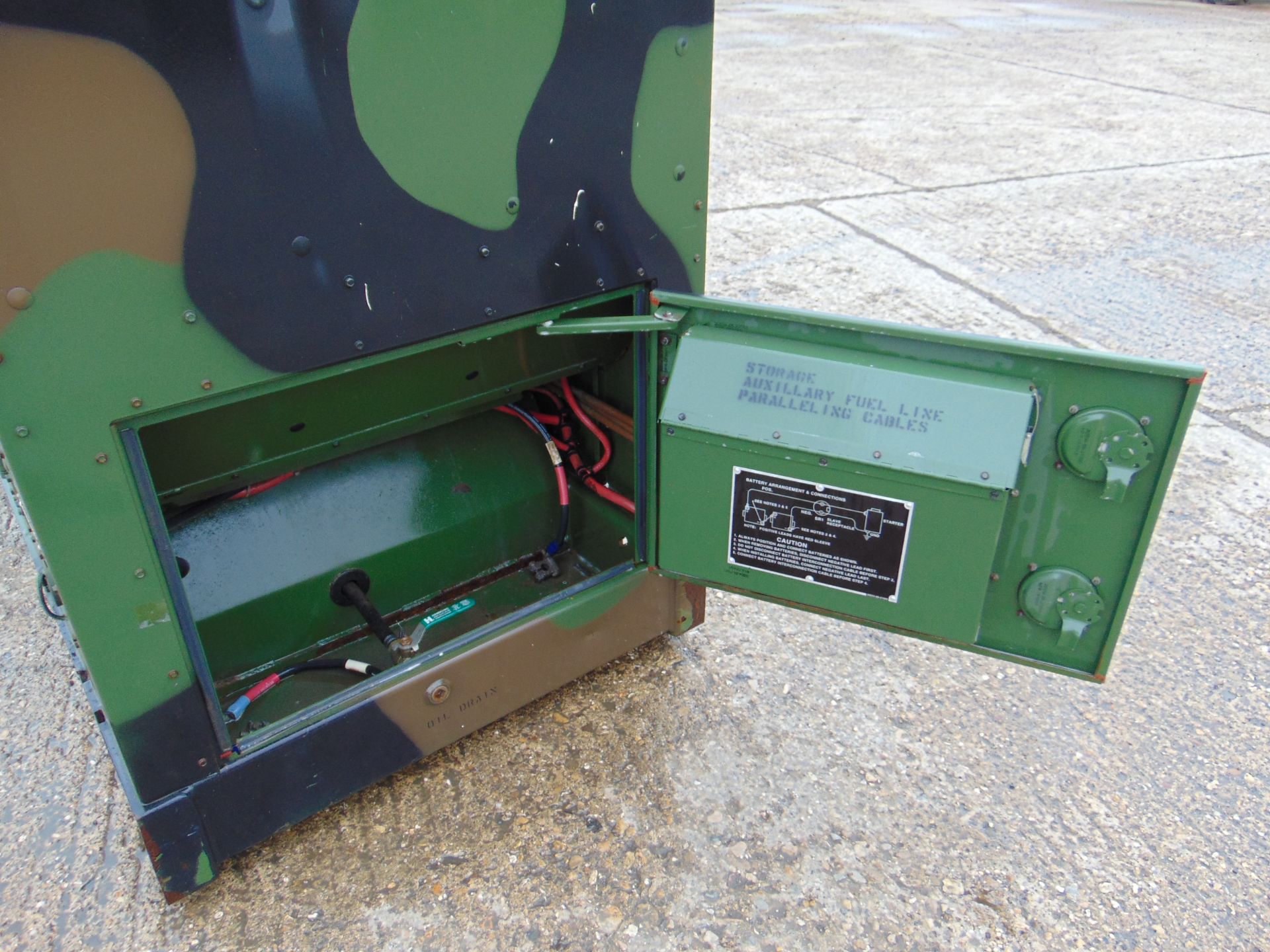 MEP-806B John Deere Diesel Powered 3 phase 75KVA 60KW-50/60HZ Generator ONLY 7 HOURS! - Image 20 of 22