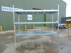 Heavy Duty Adjustable Workshop / Garage Racking / Shelving L 8ft x W 3ft x H 8ft