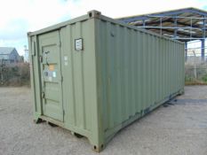 Demountable Front Line Ablution Unit in 20ft Container with hook loader, Twist Locks Etc