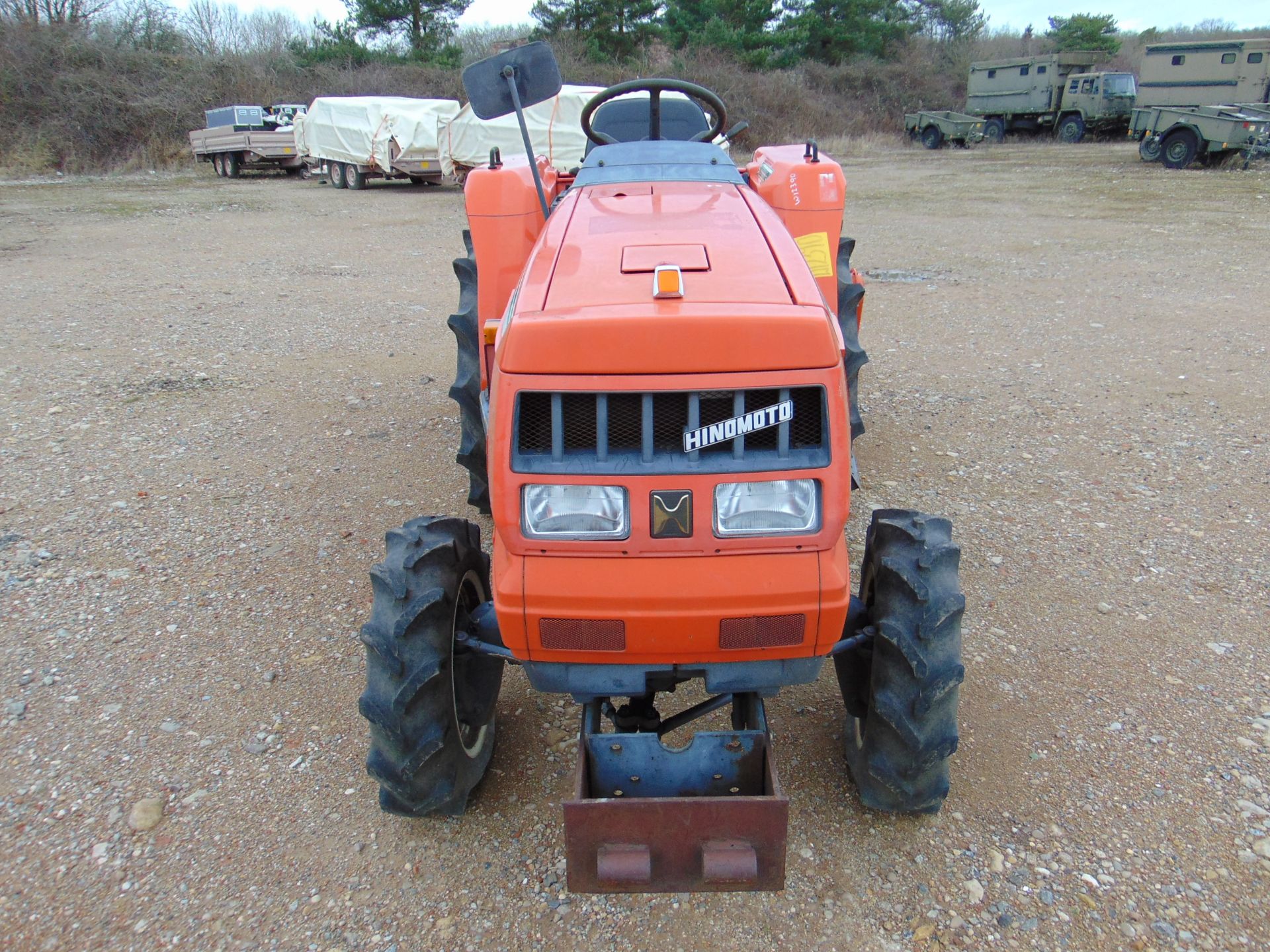 Hinomoto NX23 4x4 Diesel Compact Tractor c/w Rotavator 991 Hours only! - Image 2 of 19