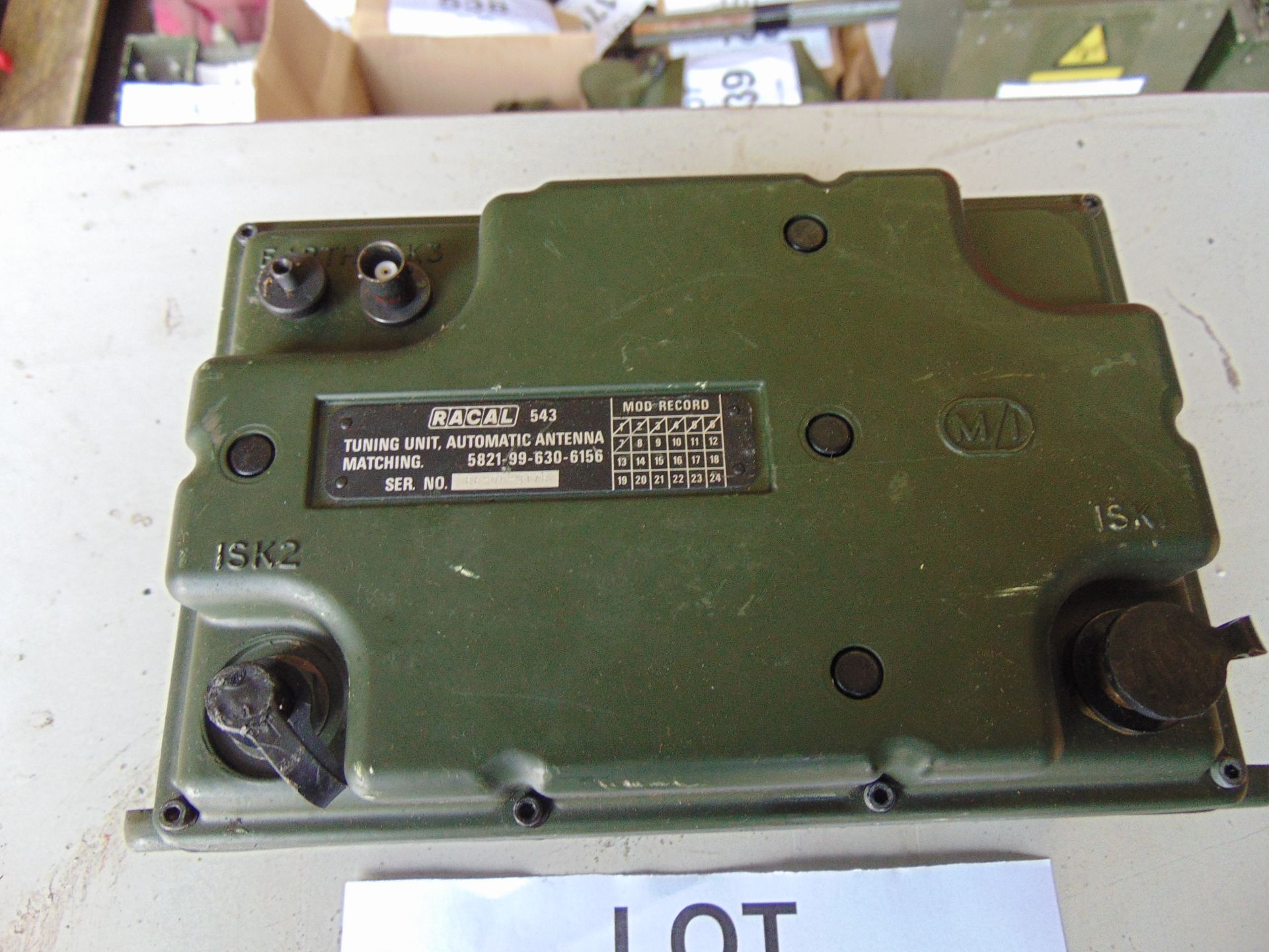 Racal Clansman TUAM Tuning Unit Unissued as shown - Image 3 of 6