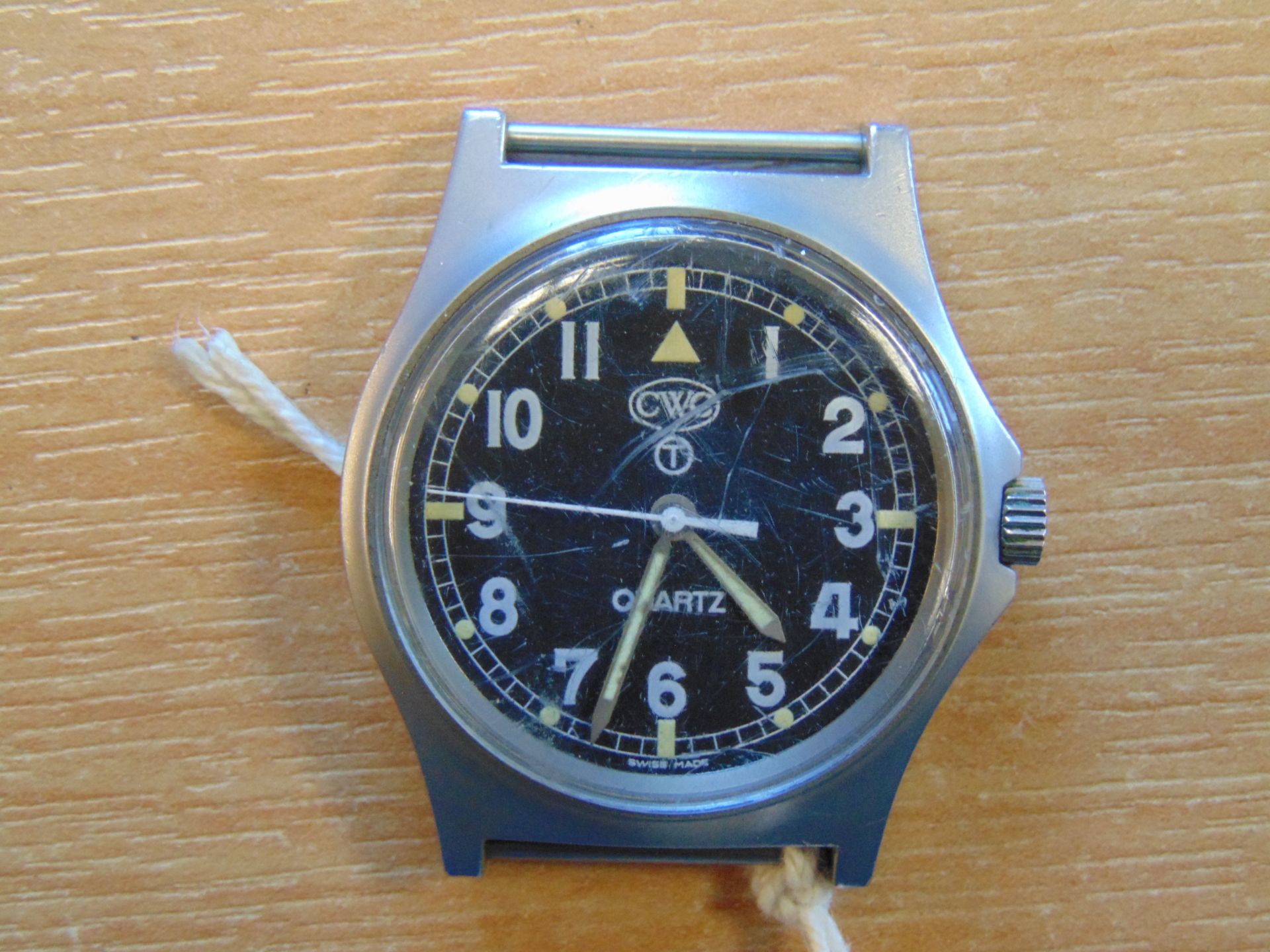 CWC W10 BRITISH ARMY SERVICE WATCH NATO MARKS DATE 1998