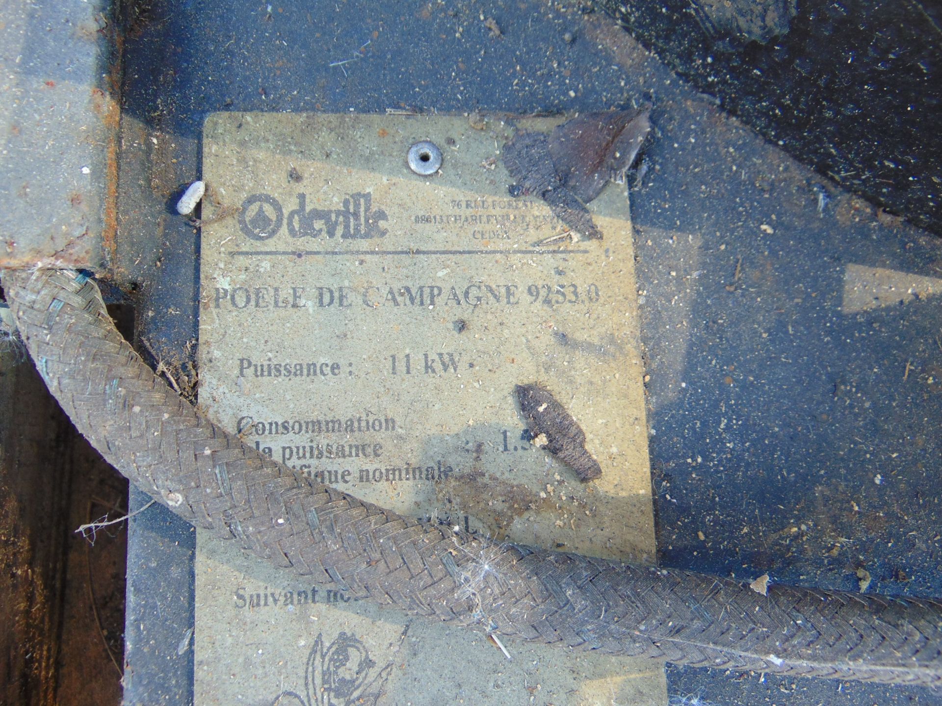 Unissued Deville Campaign Multi-Fuel Heater - Image 4 of 6