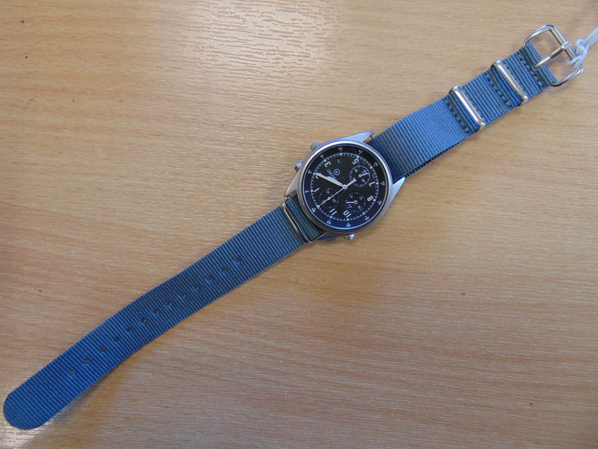 NICE CONDITION SEIKO GEN 2 (WITH DATE) RAF ISSUE PILOTS CHRONO NATO MARKS DATE 1996 -TORNADO FORCE - Image 4 of 7