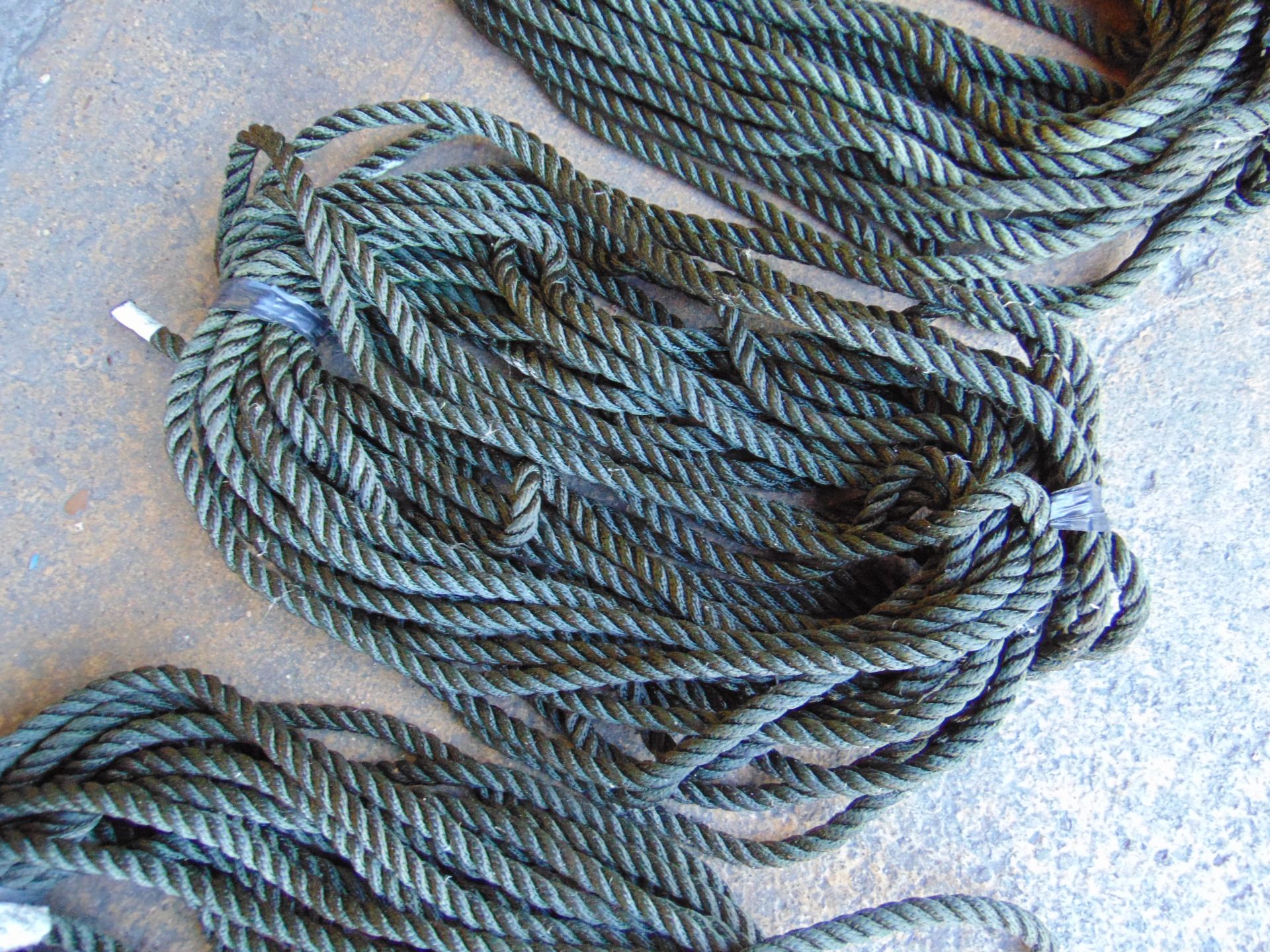 3 x Naval Mooring Ropes - Image 4 of 5