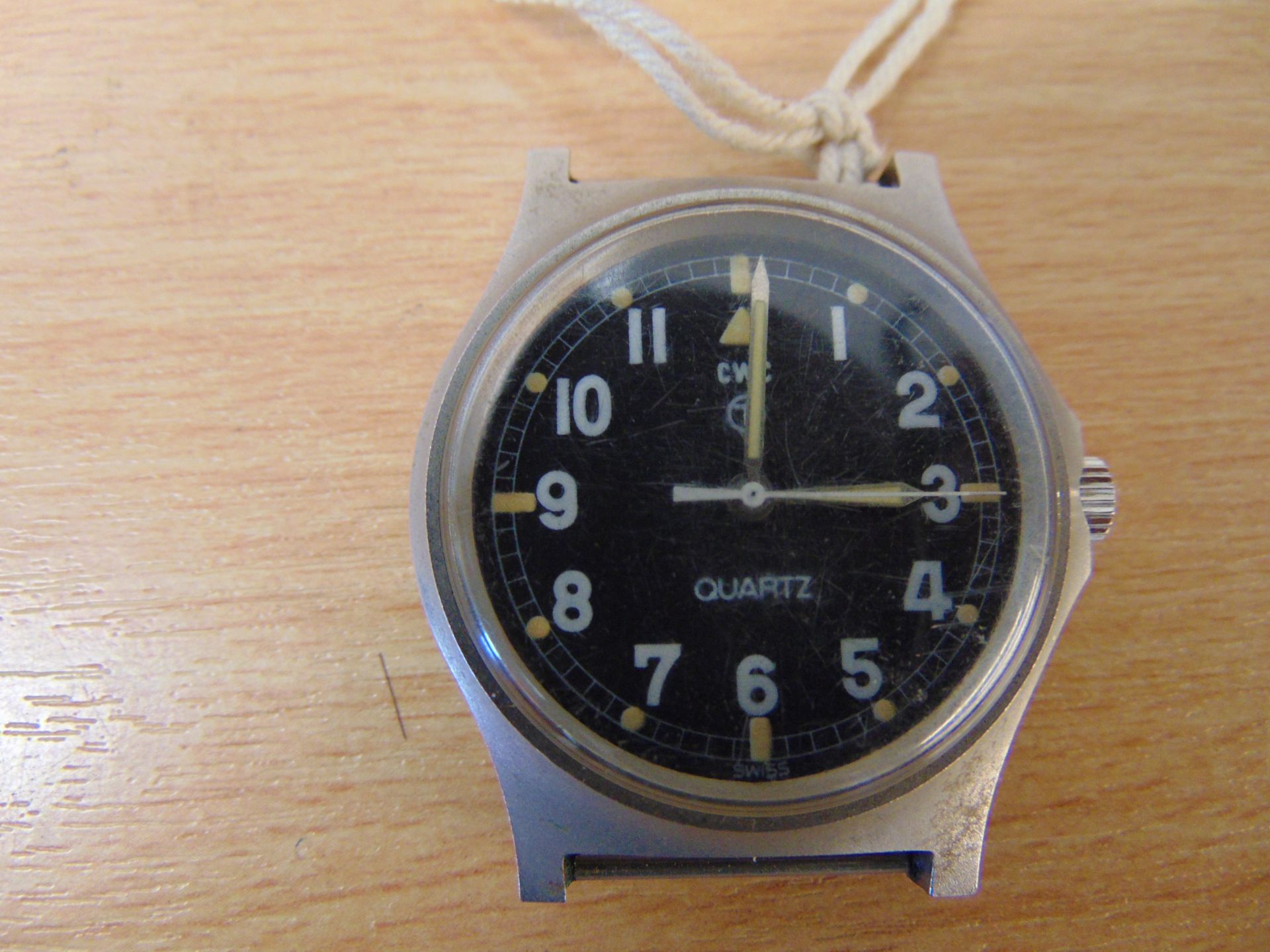 V Rare CWC British Army Service Watch FAT BOY Nato Marks, Date 1980, * FALKLANDS WAR *