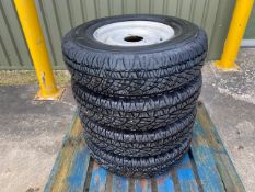 Michelin 7.50R16 Michelin Latitude tyres on LR 5 stud rims