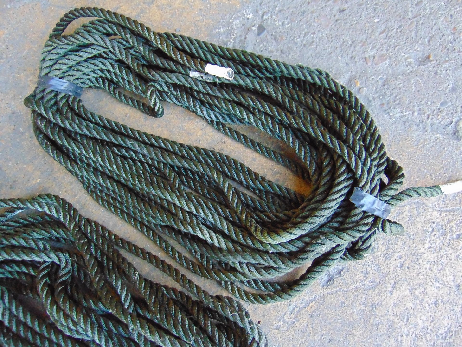 3 x Naval Mooring Ropes - Image 3 of 5