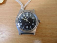 UNUSED and UNISSUED CWC 0552 RN/MARINES ISSUE SERVICE WATCH NATO MARKS DATE 1990