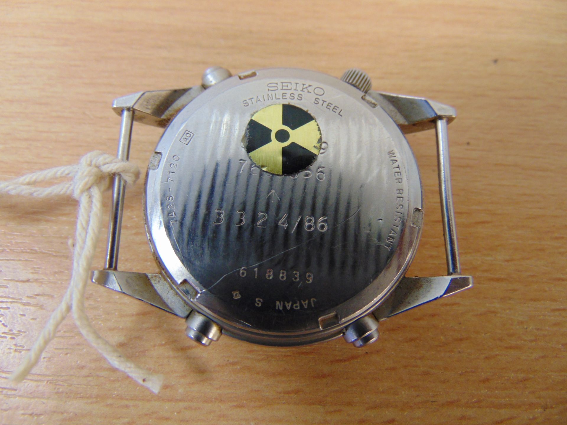 Seiko Gen 1 RAF Pilots Chrono Harrier Force Issue Nato Marks, Dated 1986 - Image 2 of 3