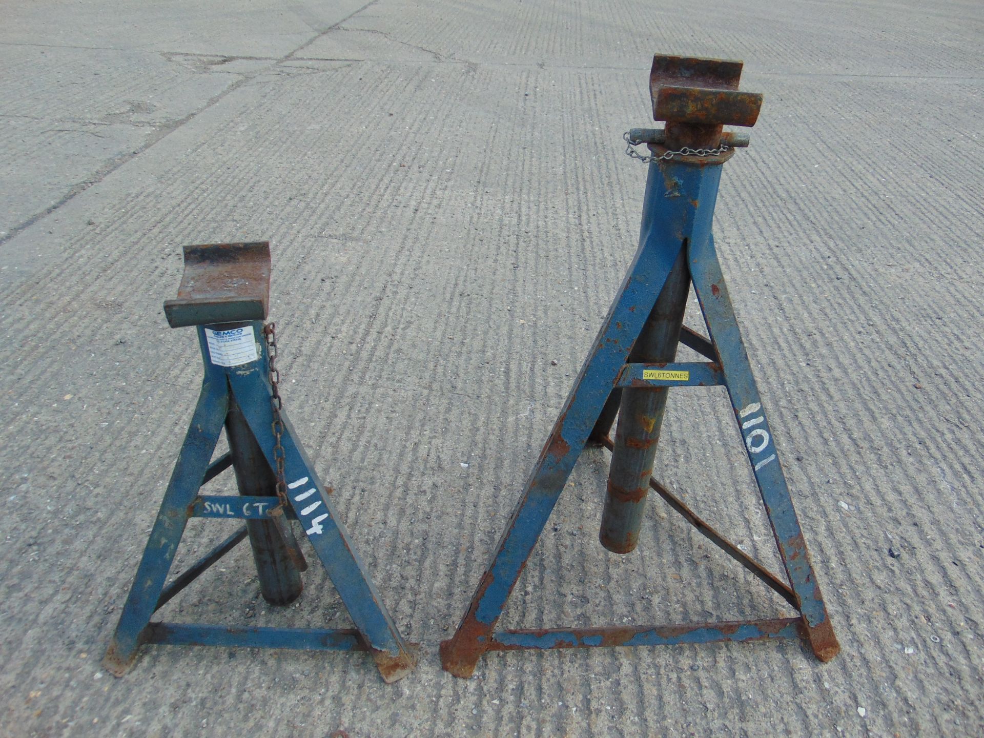 2x 6 Ton Axle Stands - Image 4 of 4