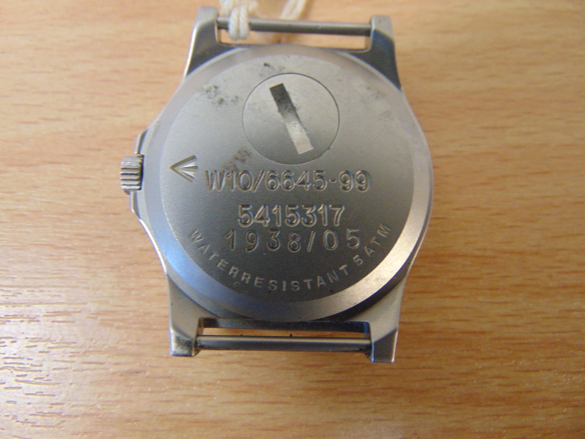 CWC W10 British Army Service Watch Nato Marks Dated 2005, Water Resistant to 5 ATM - Image 2 of 3