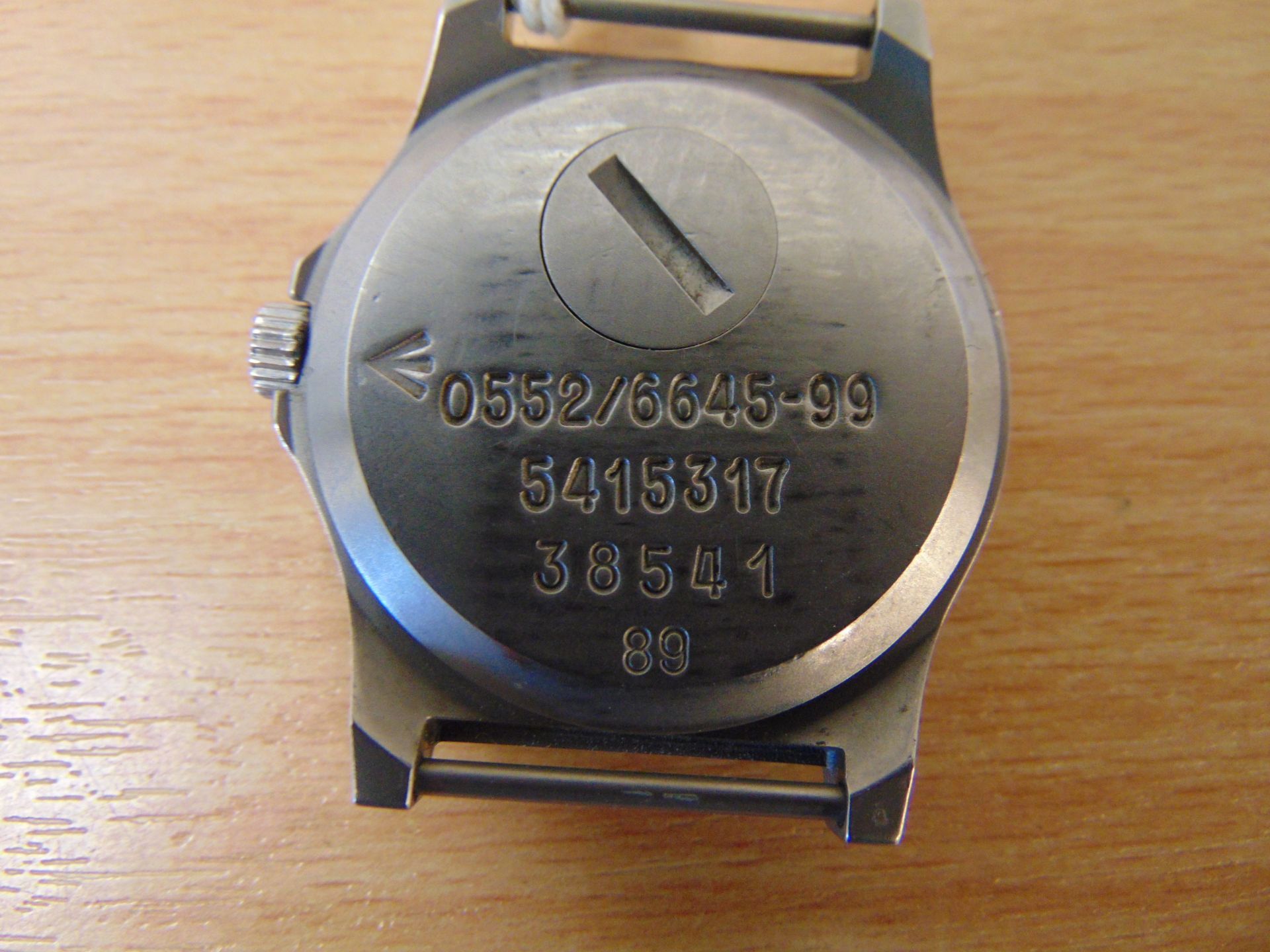 CWC 0552 RN/Marines issue service watch Nato Marks Date 1989 - Image 2 of 3