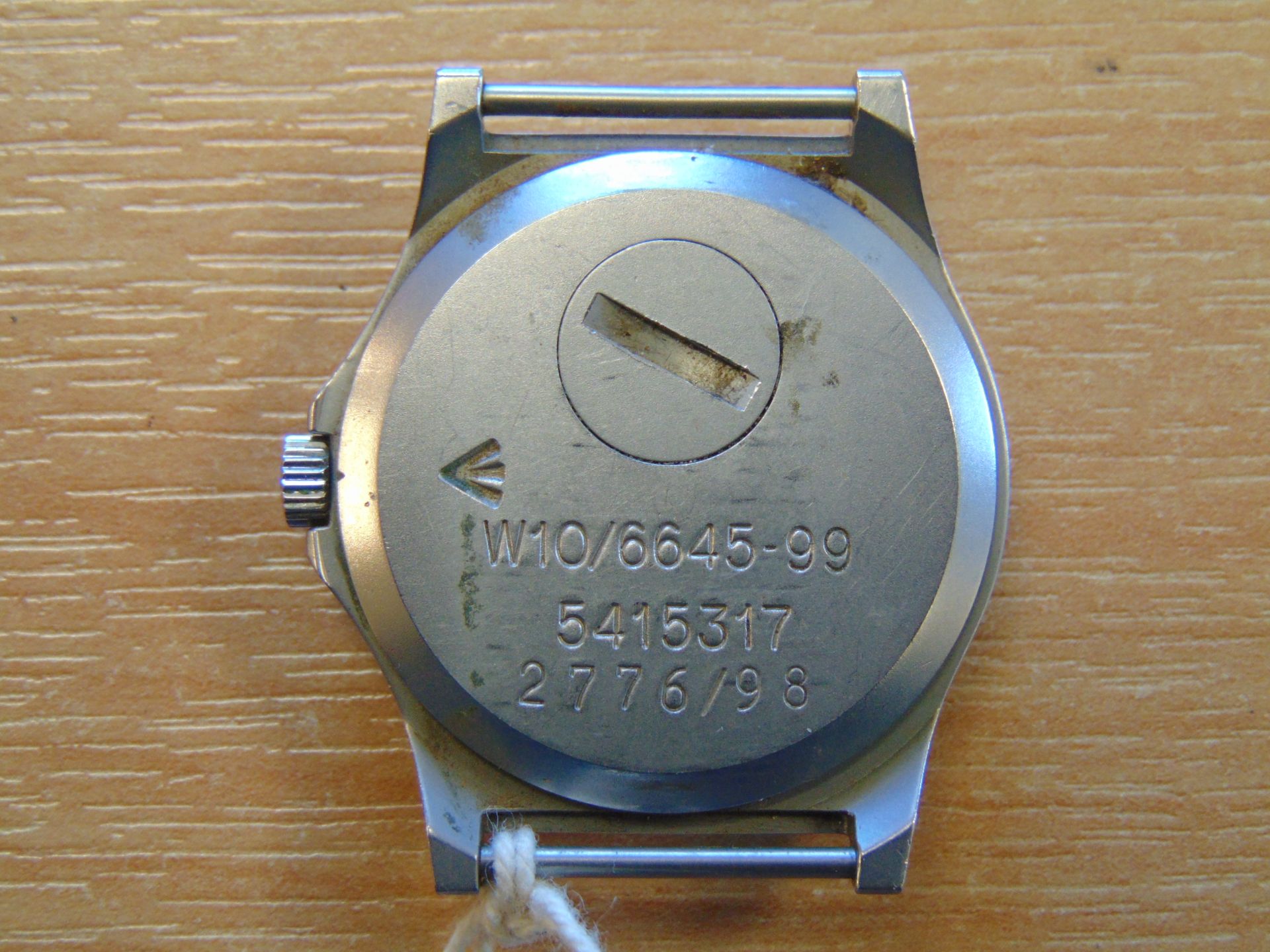 CWC W10 BRITISH ARMY SERVICE WATCH NATO MARKS DATE 1998 - Image 3 of 3