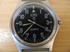 V Nice CWC 0552 Royal Navy / Marines Service Watch Nato Marks, Date 1990 * GULF WAR *