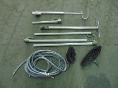 Approx 40 x Vehicle CES wash down kits inc brushes, pump, poles etc