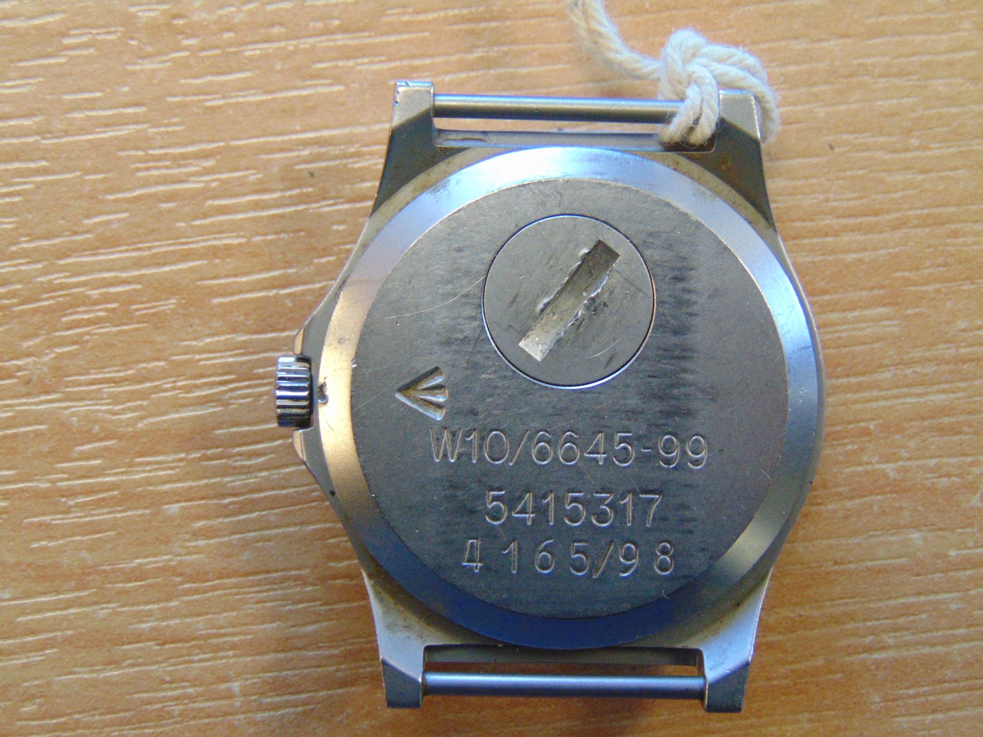 CWC W10 BRITISH ARMY ISSUE SERVICE WATCH NATO MARKS DATE 1998 - Image 5 of 5