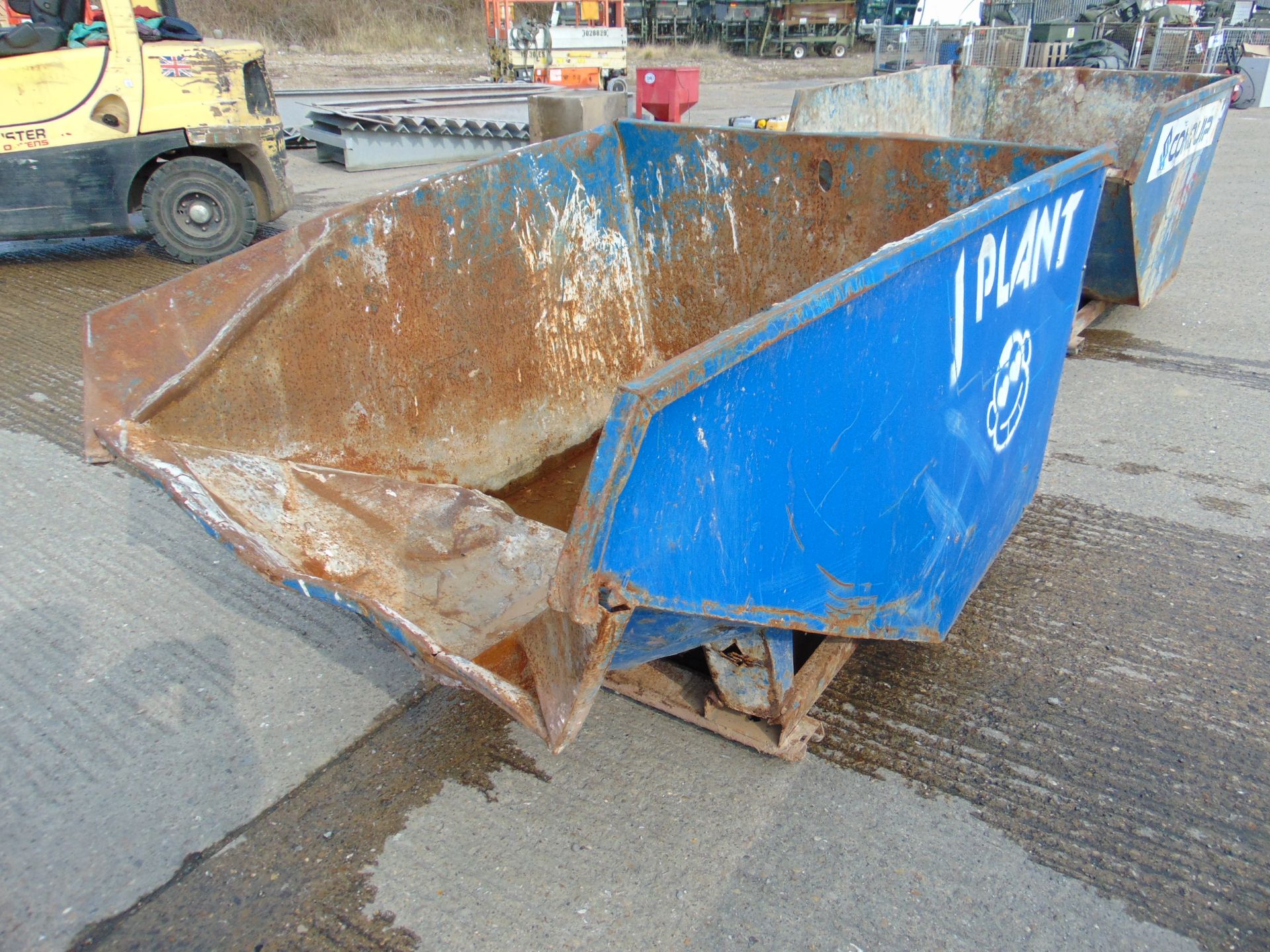 Conquip Forklift / Telehandler Tipping Skip