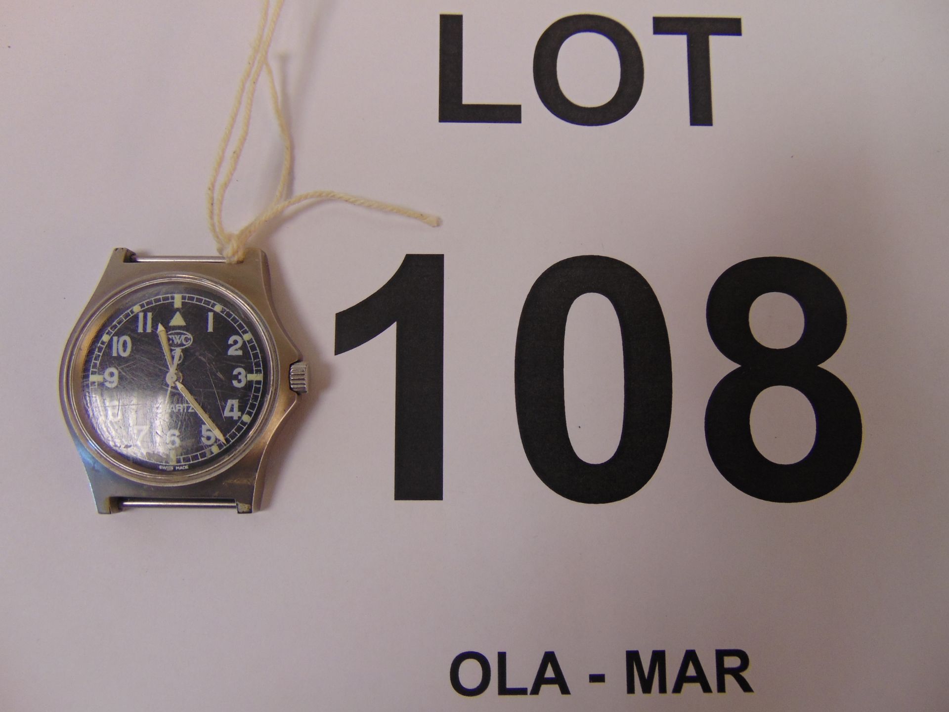 CWC 0552 RN/Marines issue service watch Nato Marks Date 1989 - Image 3 of 3