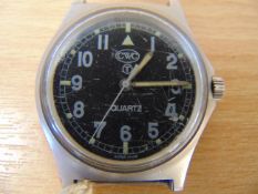 CWC 0552 Royal Marines / Navy Issue Service Watch (GULF WAR), Nato Marks, Date 1990