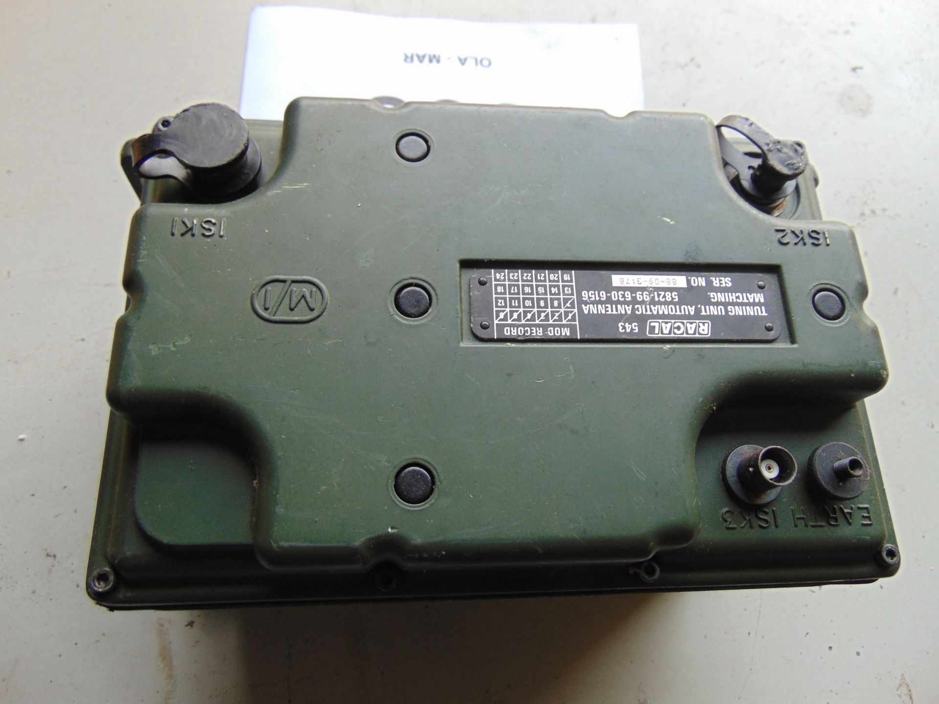 Racal Clansman TUAM Tuning Unit Unissued as shown - Image 5 of 6