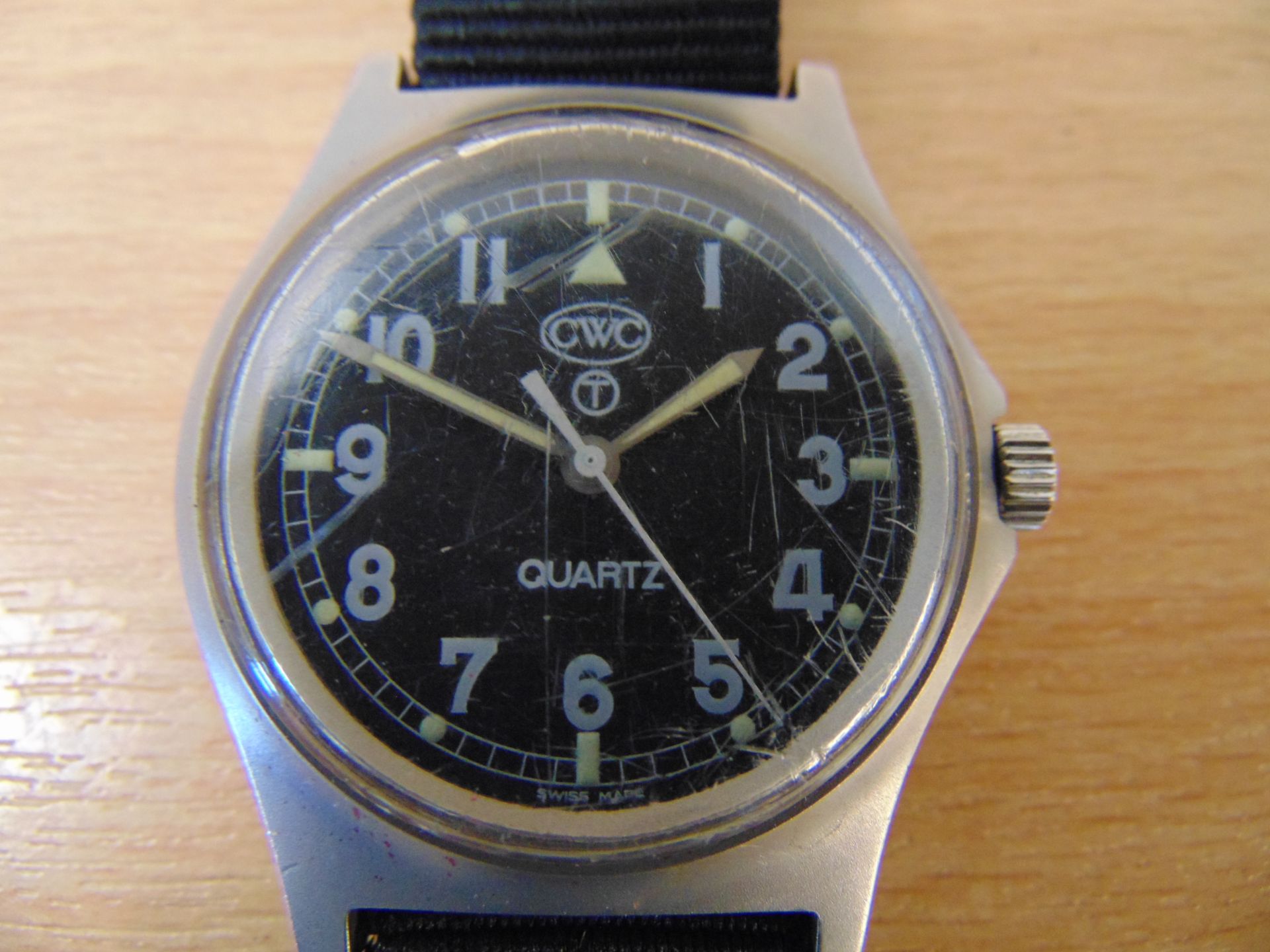 CWC W10 British Army Service Watch Nato Marks, Date 1998