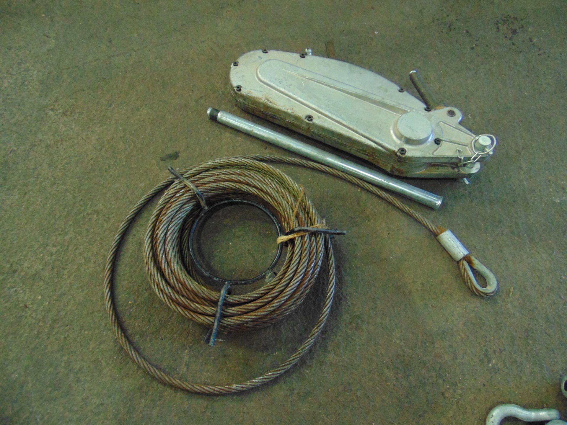 3 Ton Tirfor Winch, with winch rope and Handle