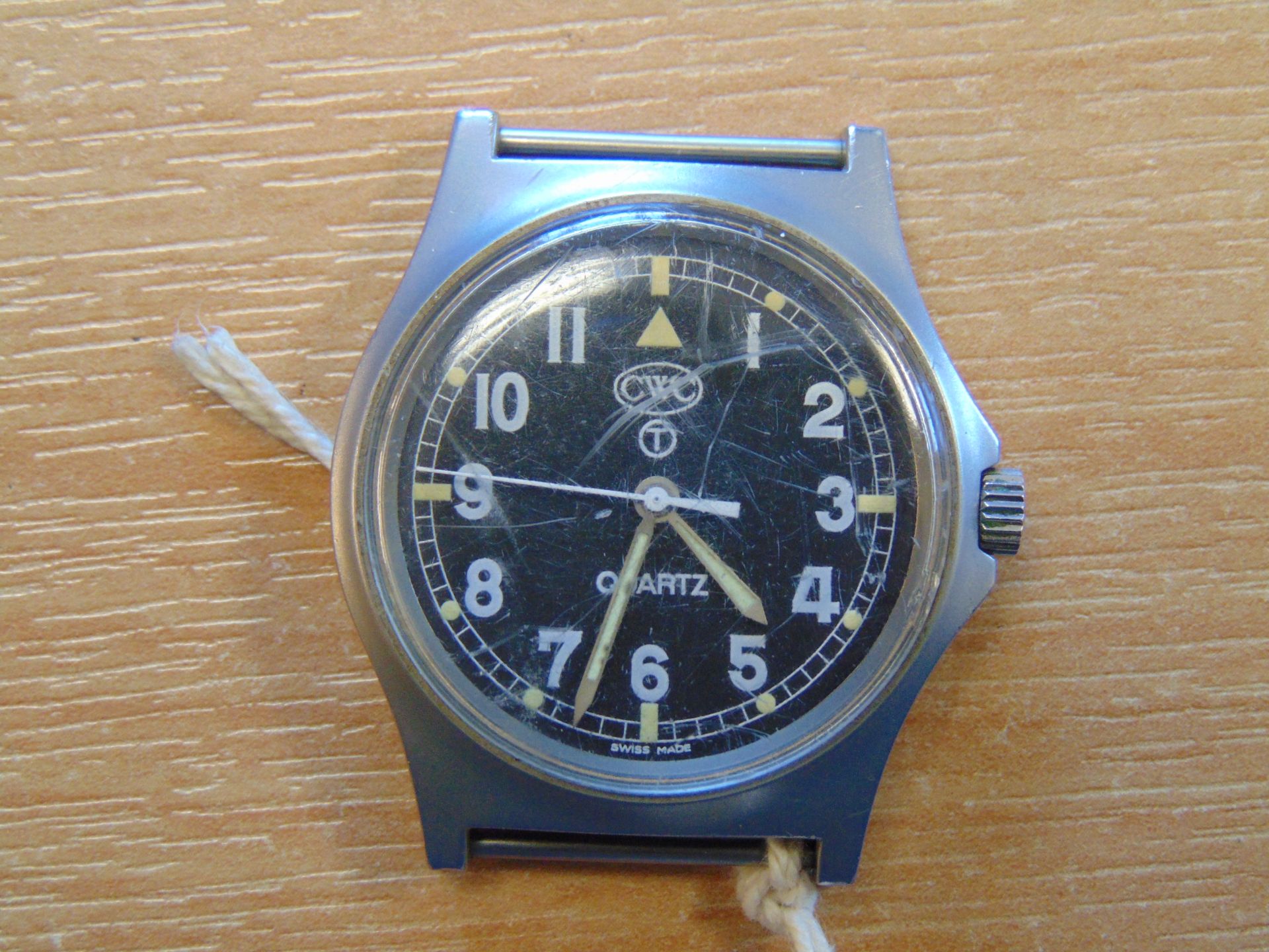 CWC W10 BRITISH ARMY SERVICE WATCH NATO MARKS DATE 1998 - Image 2 of 3