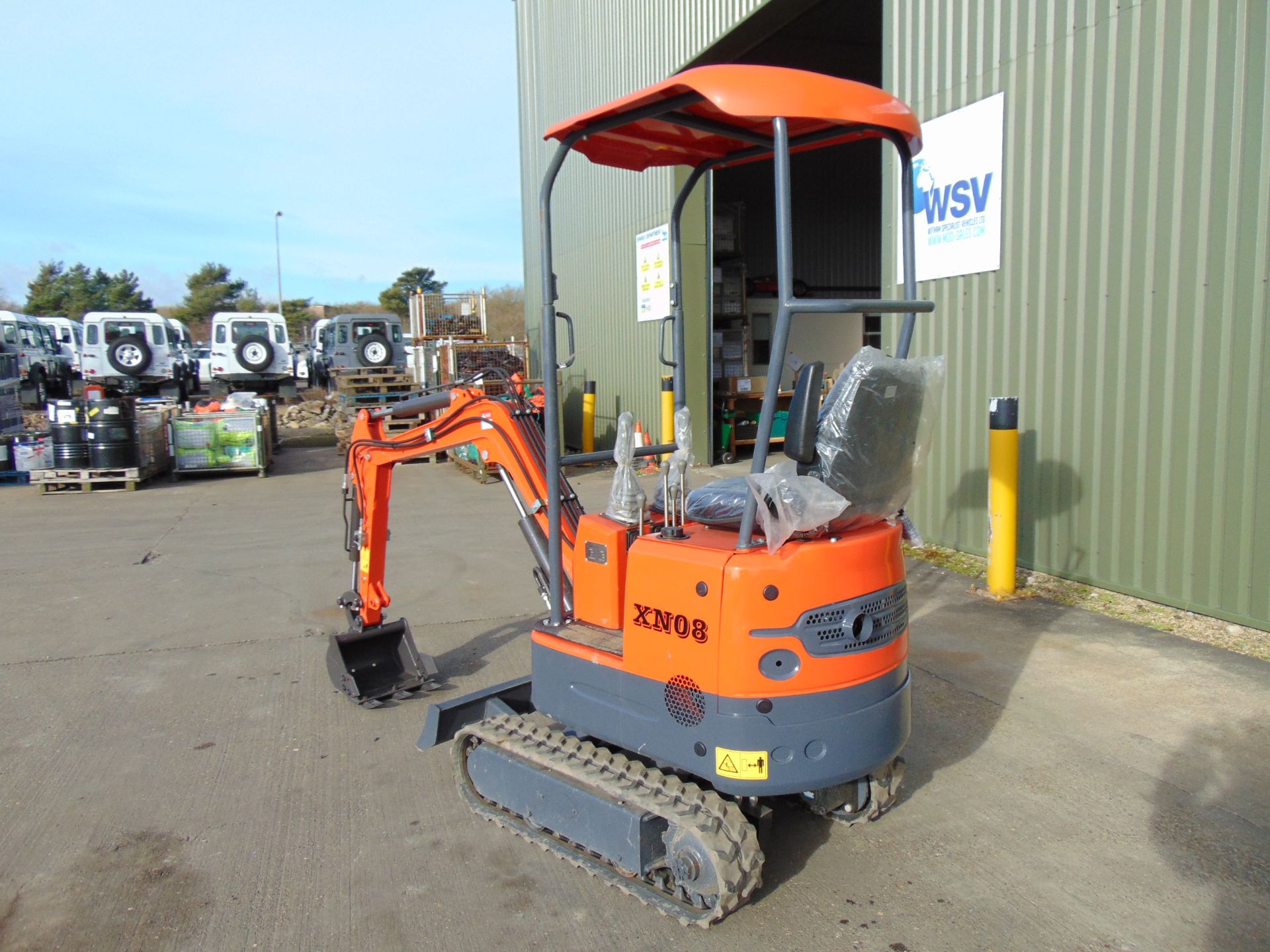 NEW UNUSED 2021 XN08 Mini Excavator - Image 7 of 16