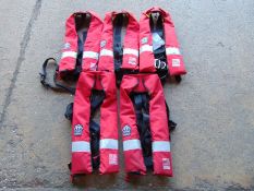 5 x Crewsaver Crewfit 275N Life Jackets