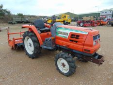 Hinomoto NX23 4x4 Diesel Compact Tractor c/w Rotavator 991 Hours only!
